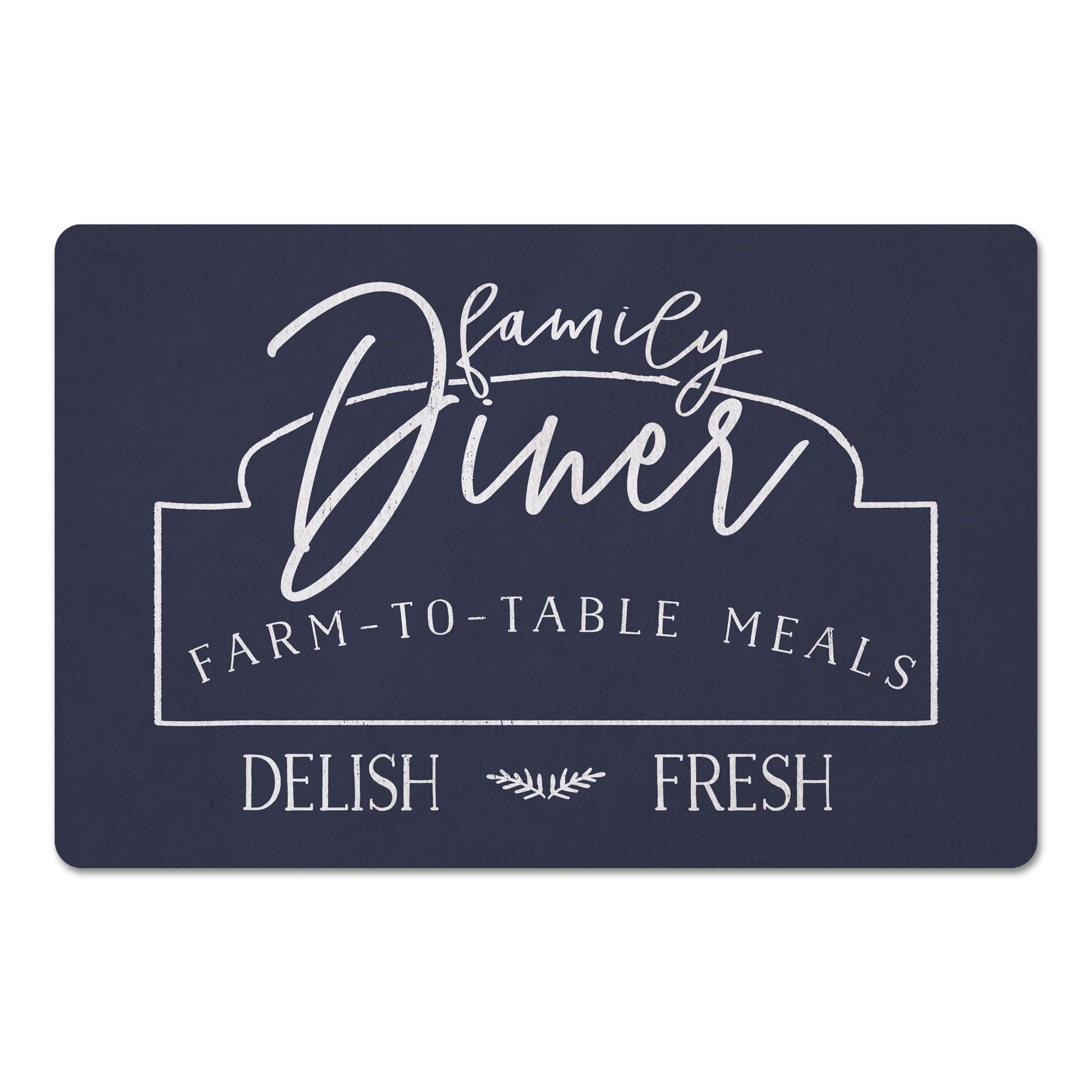 Family Diner 18" x 27" Floor Mat